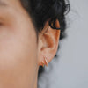 Pave Spiral - Earring