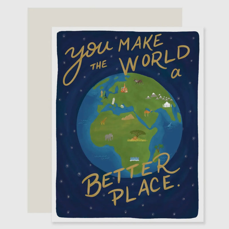 Make the World Better | Encouragement Friendship Card