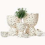 Speckled Stacked Planters (Gloss)