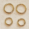 Mini Seamless Clicker Hoop Earrings