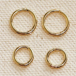 Mini Seamless Clicker Hoop Earrings