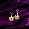 Sacred Heart Charm Earrings