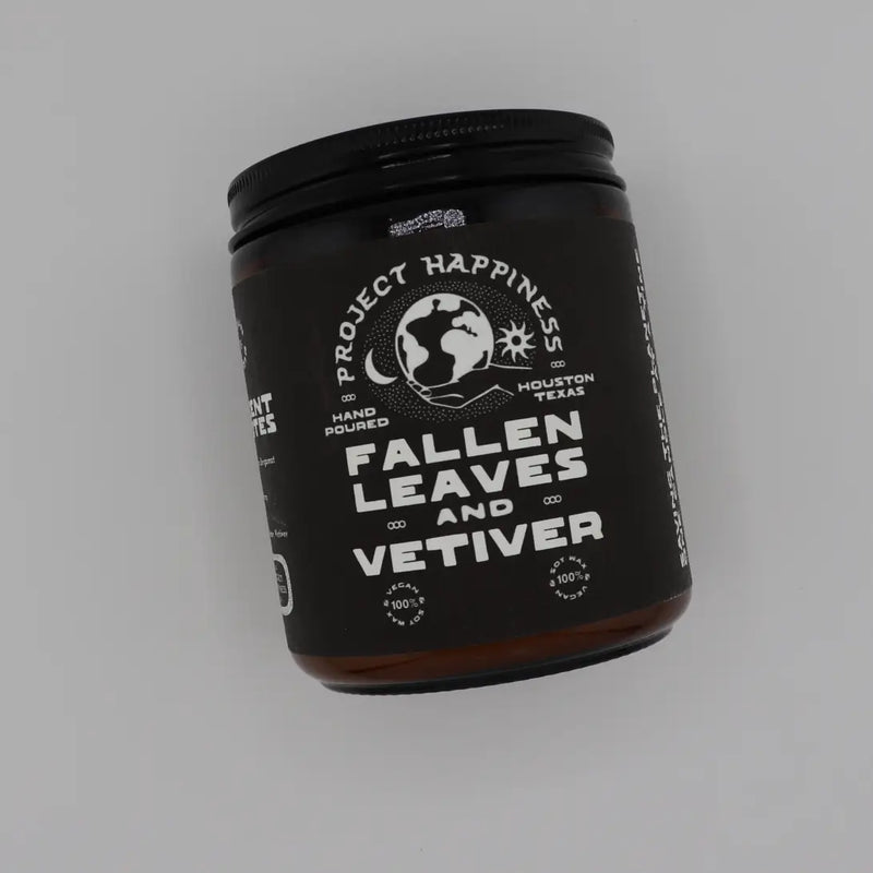 Fallen Leaves and Vetiver Soy Candle