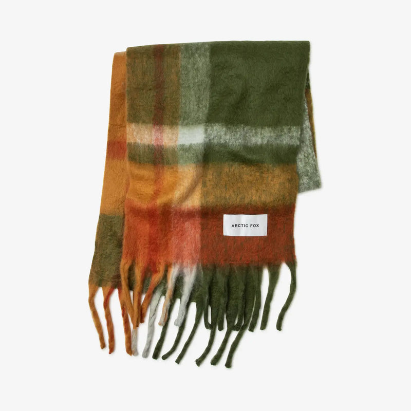 The Stockholm Scarf - 100% Recycled - Mossy Spring
