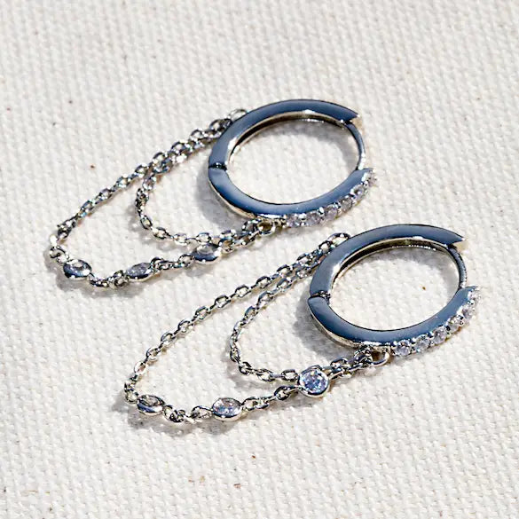 Tresor Huggies Sterling Silver
