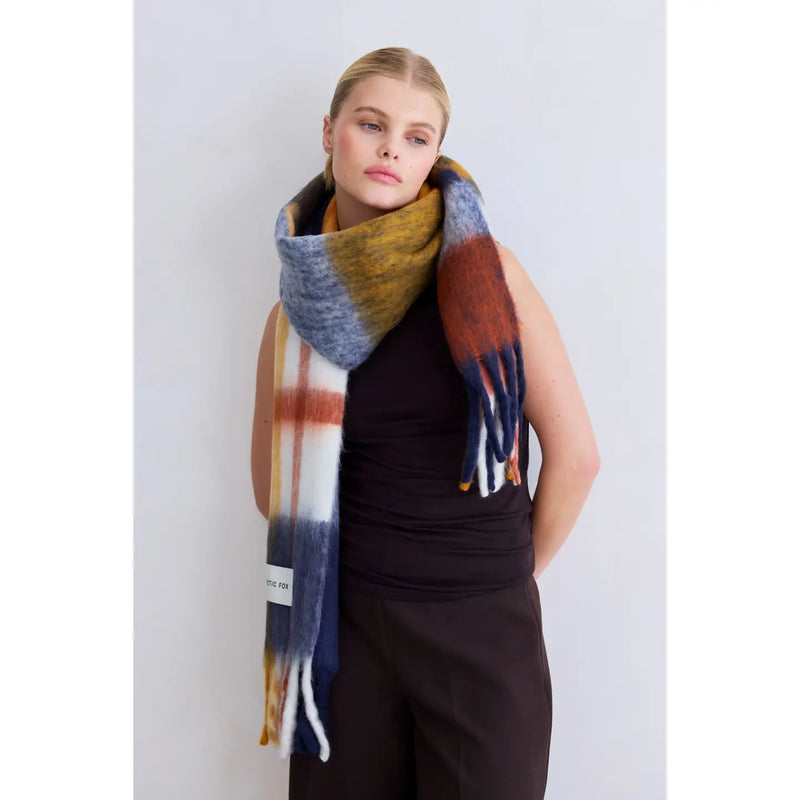 The Stockholm Scarf - 100% Recycled - Midnight Summer