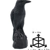 Perched Raven Candle Pillar