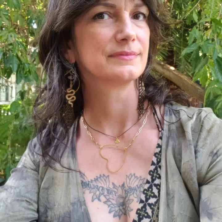 Rising Snake Earrings