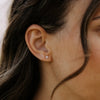Diamond Flat Back Studs