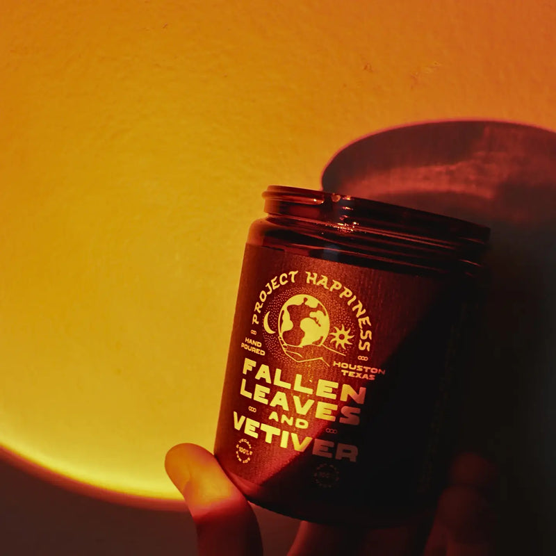 Fallen Leaves and Vetiver Soy Candle