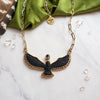 Soaring Spirit Bird Necklace| Ebony | Eagle Hawk Phoenix