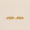 Gold Hoop - Double - Earring