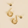 Gold Hoop - Double - Earring