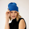 Recycled Bottle Beanie - Ocean Blue