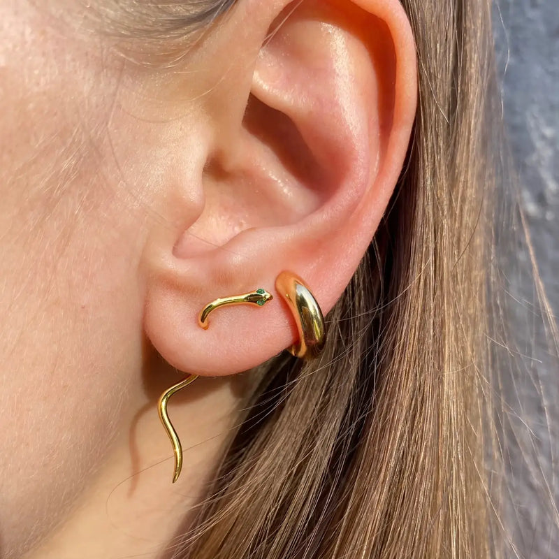 Snake Crawler Earrings