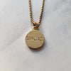 11:11 Gold Charm Medallion Pendant Necklace