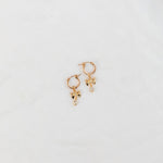 Antique Bow Drop Earring