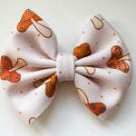 Baby Bow Headband Groovy Mushrooms