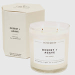Desert + Agave Glass Tumbler Soy Candle