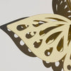 Jumbo Butterfly Hair Claw in White
