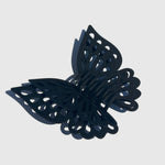 Jumbo Butterfly Hair Claw in Black