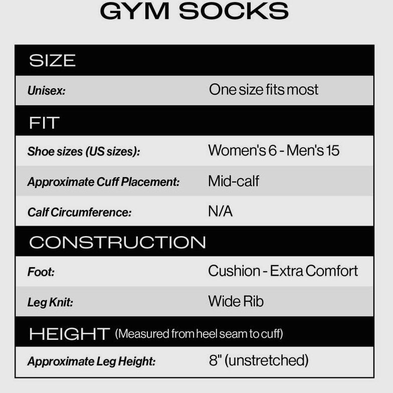 Vote...For Longer Weekends Gym Crew Socks