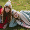 Woodstock Crochet Earflap Hat in Natural