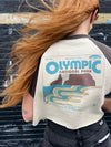 Upcycled: Olympic Greatest Hits Raglan Crew