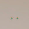 Teardrop - Emerald Cz - Earring