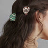 Eco Gemstones Hair Claw Clip in Jade