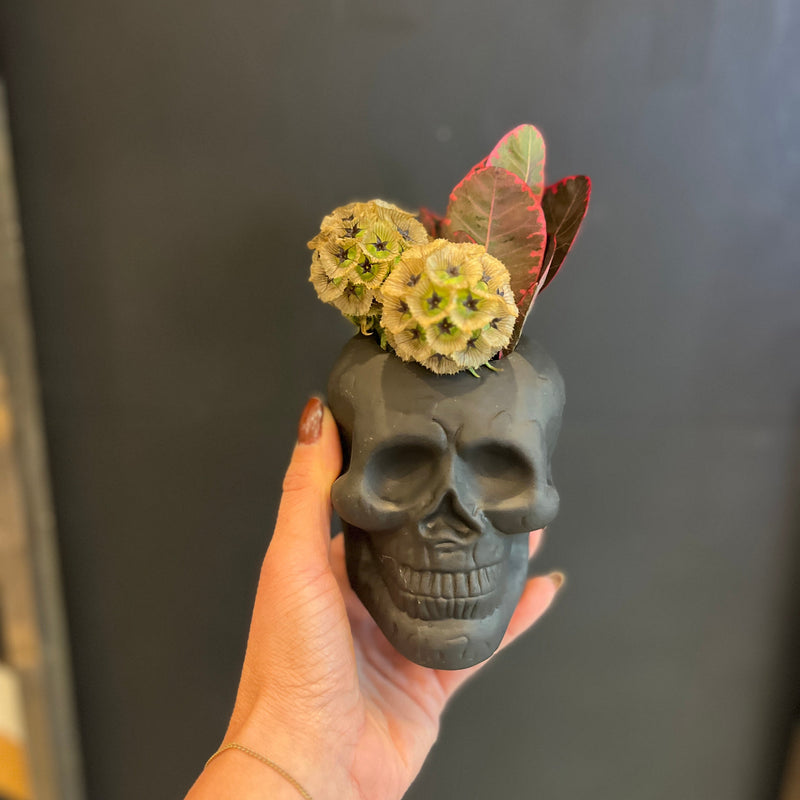 Skull Floral Arrangement