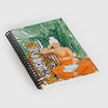 83 Oranges Jungle Vacay Spiral Notebook