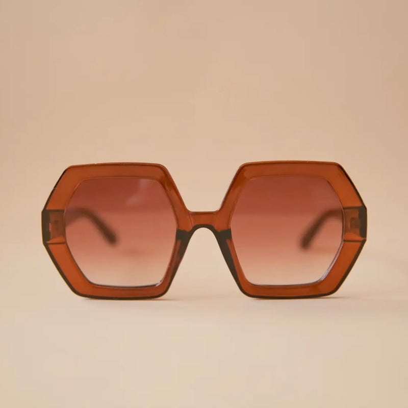 Iris Sunglasses in Cognac