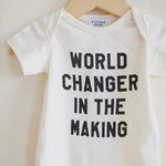 World Changer Baby Onesie