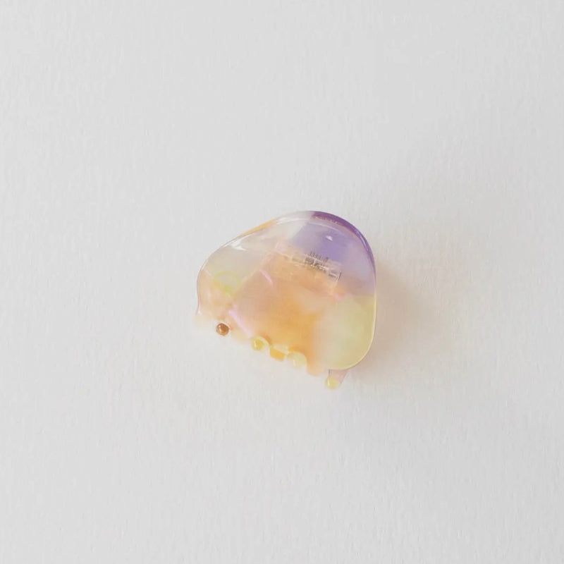 Eco Gemstones Hair Claw Clip in Lavender Pearl