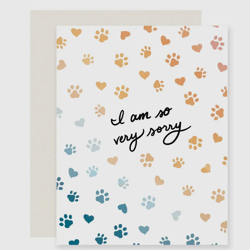 Paw Rainbow | Pet Loss Sympathy Card