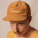 Tacos Chainstitch Rust Corduroy Hat
