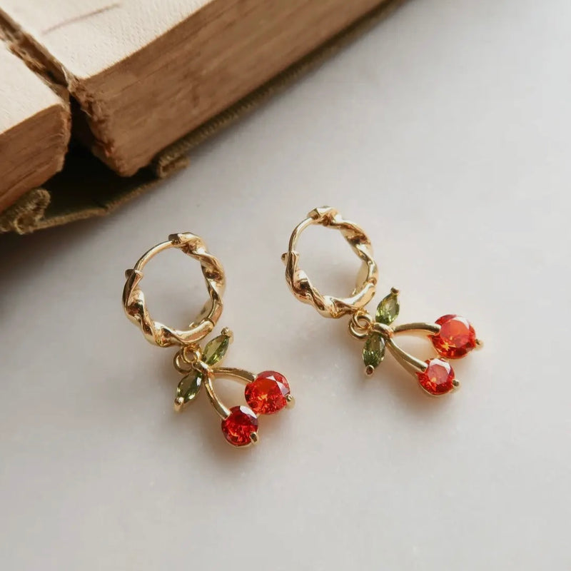 Cherry On Top Earring