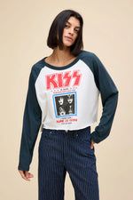 Kiss Tiger Stadium L/S Raglan