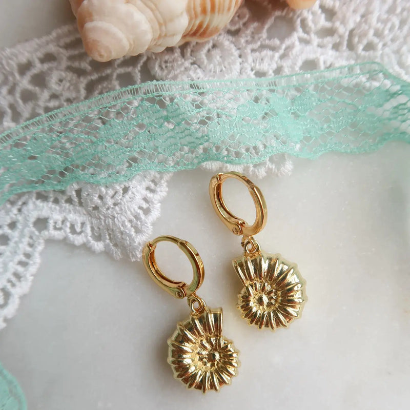 A Room By the Sea Shell Earrings