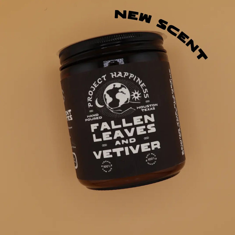 Fallen Leaves and Vetiver Soy Candle