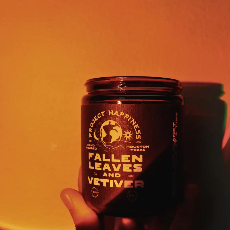 Fallen Leaves and Vetiver Soy Candle