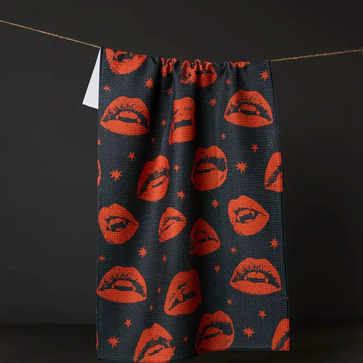 Fangs Tea Towel
