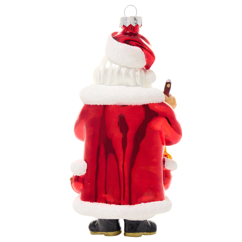 Bad Santa Ornament
