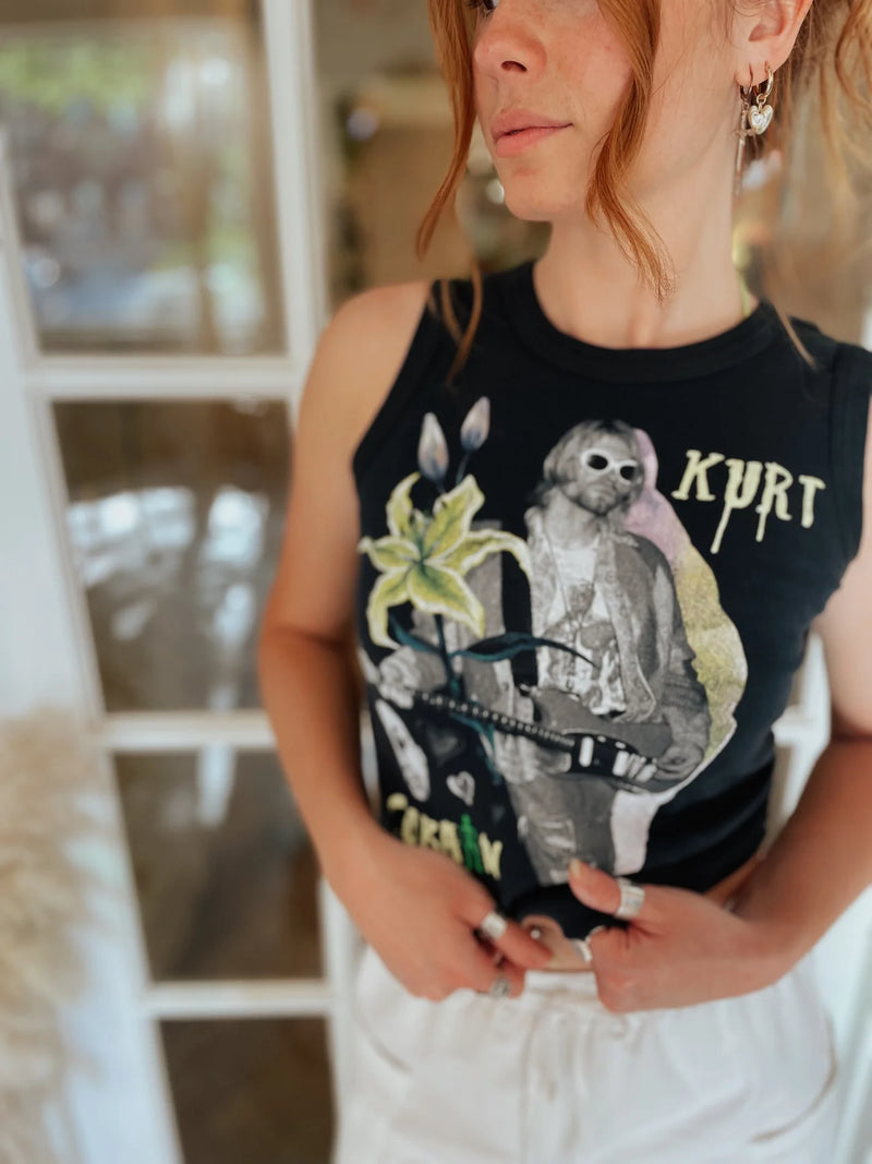 Kurt Cobain Lily Roth Tank