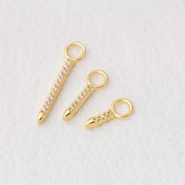 Mini Bar Earring Charm
