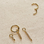 Mini Bar Earring Charm