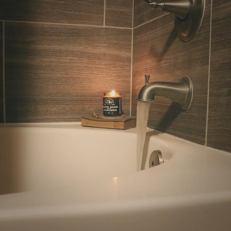 White Sage and Lavender Soy Candle