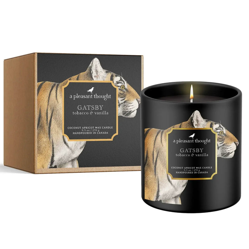 Gatsby Tobacco & Vanilla Raven Candle