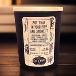 Tobacco & Teakwood Soy/Coconut Candle